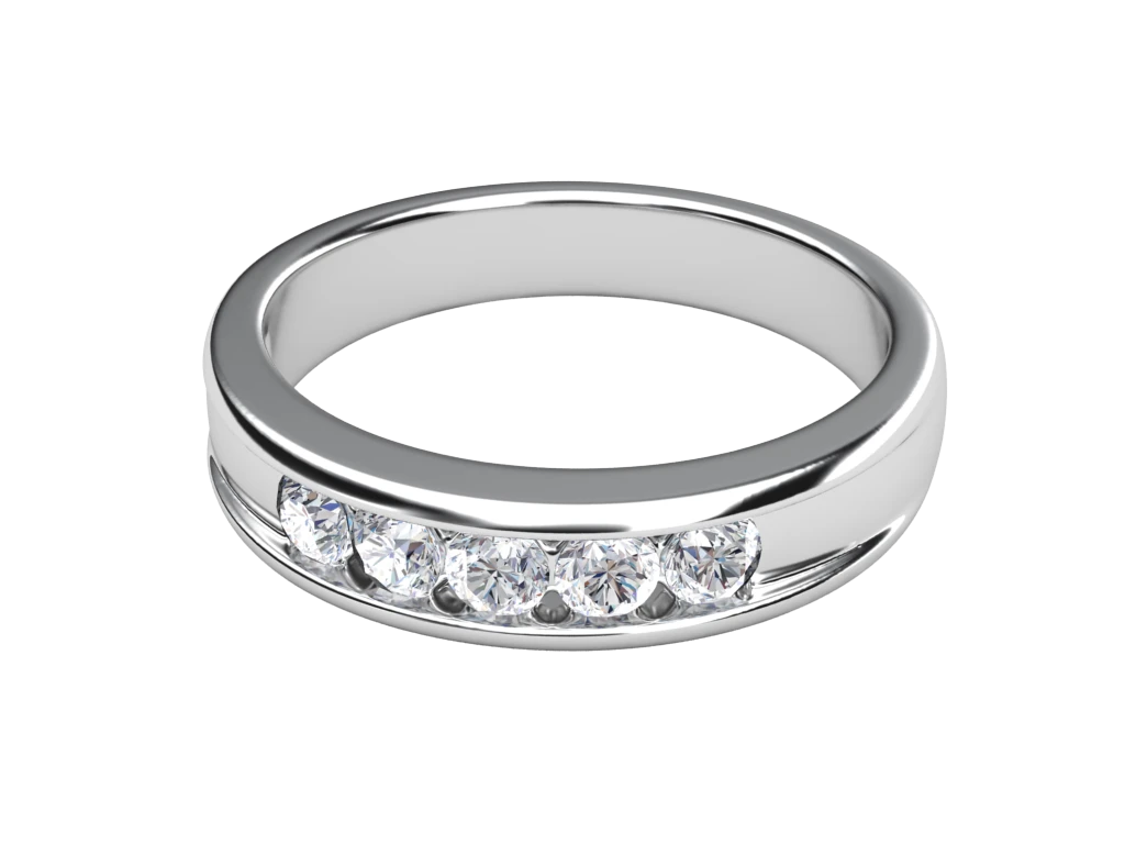 แหวนเพชร Dahlia Channel