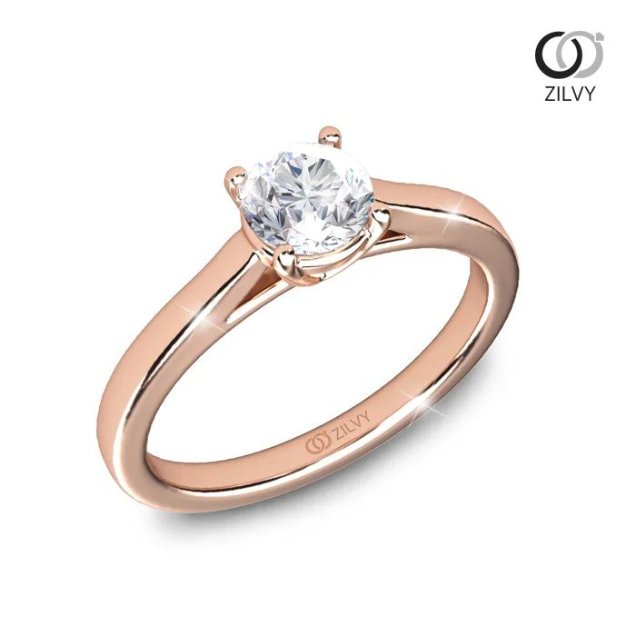 แหวนเพชร Magnolia Solitaire