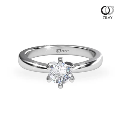 แหวนเพชรผู้หญิง รุ่น GR978 - มุมบน