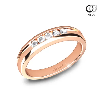 แหวนเพชรผู้หญิง รุ่น GR992 - มุมเปอร์สเปกทีฟ